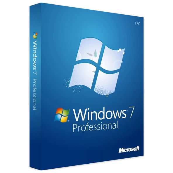 Windows 7 Professional Dijital Lisans Key - 1