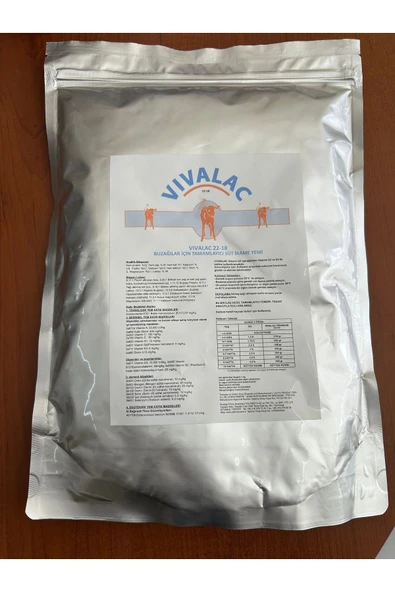 Lacto Vivalac buzağılar için tamamlayıcı süt ikramı yemi 1 kg - 1