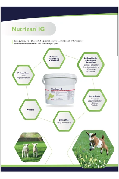 Nutrizan IG rota corana önleyici koruyucu kuzu buzağı 5 kg - 2