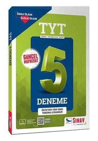 Sınav Yayınları TYT Çözümlü 5 Deneme ürün görseli 1