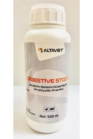 ALTAVET Digestive stock 500ml kanatlı tavuk güvercin probiyotik inek - 1