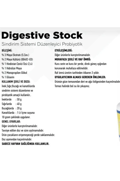 ALTAVET Digestive stock 500ml kanatlı tavuk güvercin probiyotik inek - 2