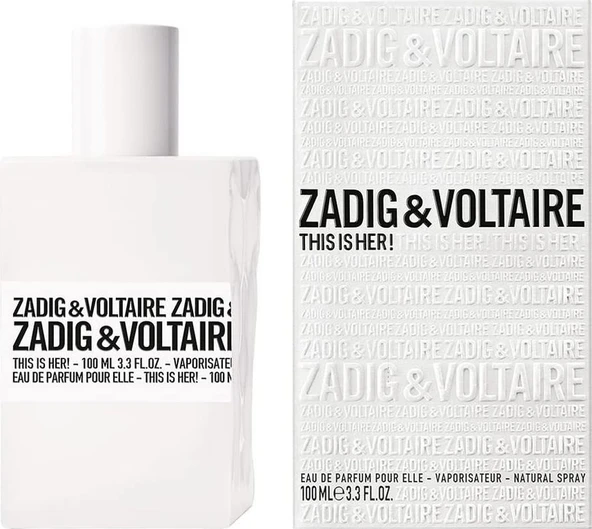 Zadig & Voltaire This Is Her! - EDP 100ML Bayan Parfüm - 1