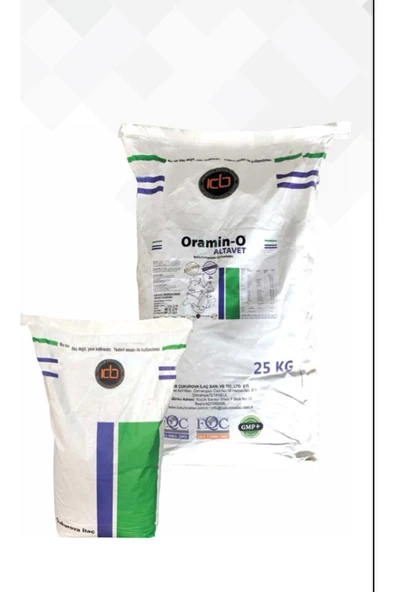 Ber vet pet Oramin-O 25 kg büyükbaş küçükbaş yem katkısı vitamin mineral premiks ekstra maya ve toksin bağlayıcı - 1