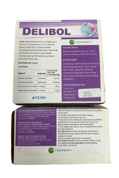 novakim Delibol Bolus Retensiyo Eş Atmama Son Atmama Problemine Son Inek (10 BOLUS) - 1