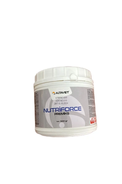 Ber vet pet Nutriforce 500 gr kuzu buzağı geliştirici yem katkısı - 1