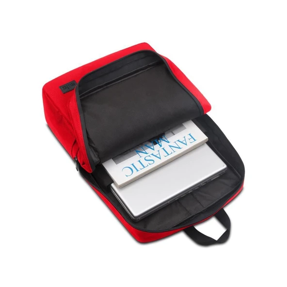 Classone Mila PR-EK102 15,6' Su Geçirmez Kumaş Fermuar Okul Sırt Çantası - Resim 2