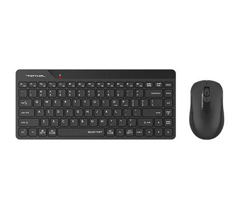 A4 Tech FG2200 AIR2 Mini Kablosuz Klavye Mouse Seti, Usb, Siyah - 1