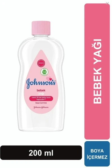 Johnson's Baby Johnson's Baby Bebek Masaj Yağı 200 ML - 1