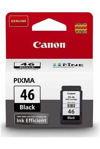 Canon Pg-46 /cl-56 Pixma E404/e414/e464/e484 Siyah Ve Renkli Kartuş - 6