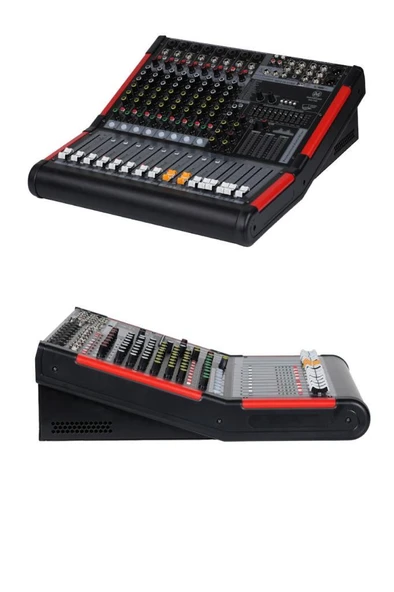 Maxword DC08-PRO 2x99 DSP Efekt Ses Mikseri 8 Kanal Deck Mixer - 3
