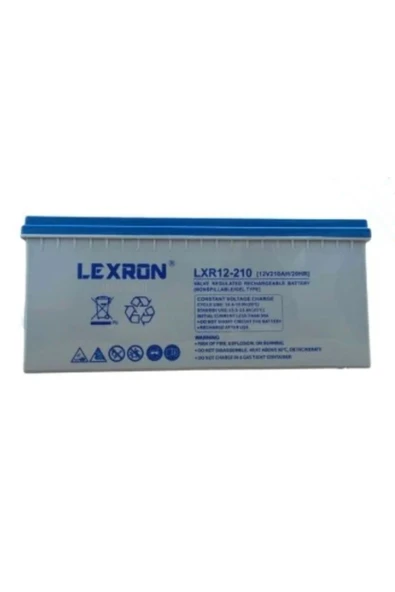 Lexron 210 Ah Jel Akü Lexron 12v - 3