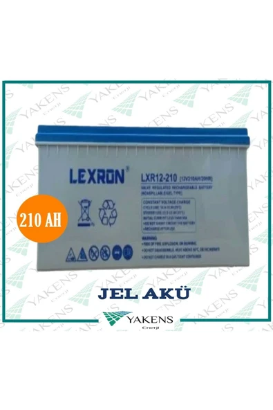 Lexron 210 Ah Jel Akü Lexron 12v - 4