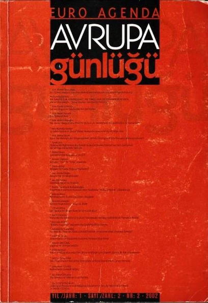 Euro Agenda Avrupa Günlüğü 2 2002 ürün görseli