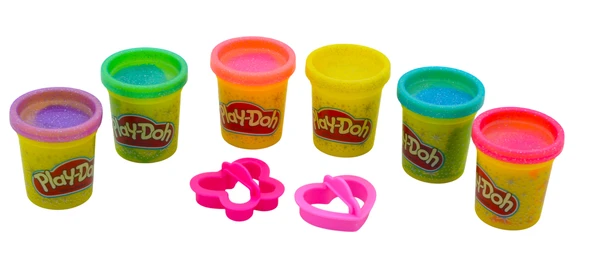 Play-Doh 6'lı Oyun Hamuru + 2 Adet Hamur Kalıbı - 2