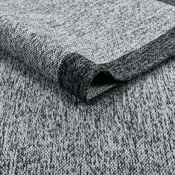 Capri Modern Gri Sisal Dokuma Halı Salon Halısı Mutfak Balkon Halısı Koridor Halısı 13345A - 5