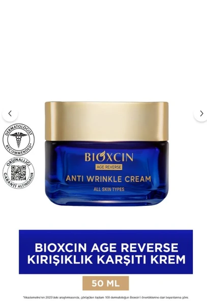 Bioxcin Age Reverse Kırışıklık Karşıtı Krem 50 ml - 1