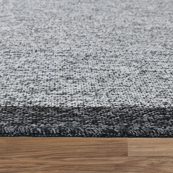 Capri Modern Gri Sisal Dokuma Halı Salon Halısı Mutfak Balkon Halısı Koridor Halısı 13345A - 4
