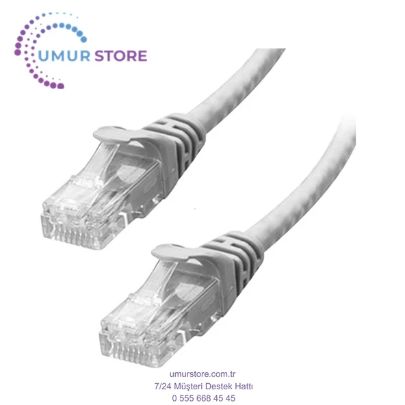 Cat5 Kablo 50 Metre Gri ürün görseli 1