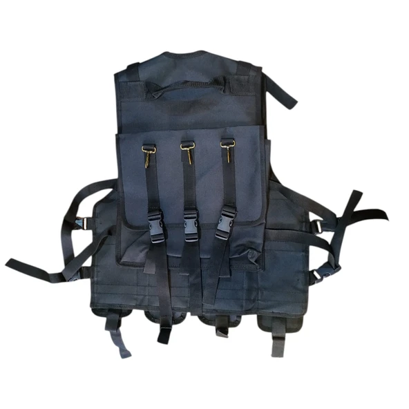 Şarjörlü Ayarlanabilir Hücum Taktikal Av Yeleği - Resim 2