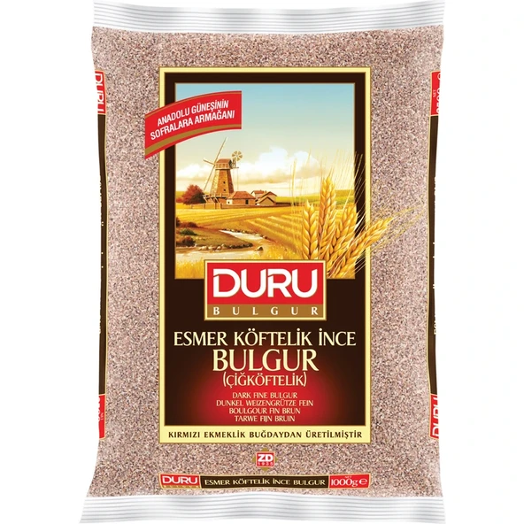 Duru Esmer Çiğ Köftelik Bulgur 1 kg - 1