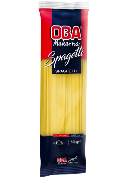 Oba Spagetti Makarna 500 G X 20 Adet | Uzun Süreli Stok Paketi - Resim 2