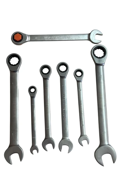 Profosyonel ağzı açık kombine anahtar takımı - Resim 3