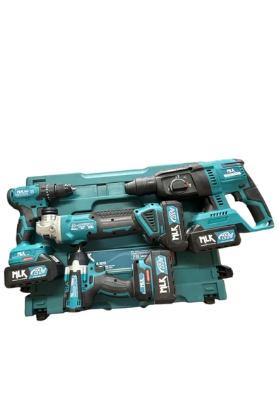 Profesyonel 4 lü Matkap set - Resim 2