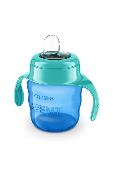 Philips Avent Scf551/05 Eğitici Damlatmaz Bardak 6 Ay 200 ml Mavi