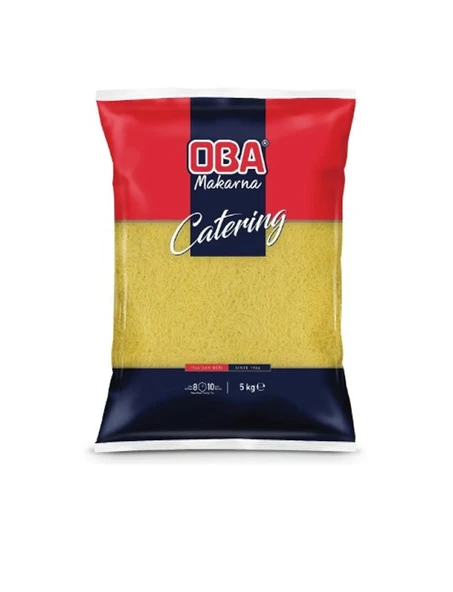 Oba Tel Şehriye Makarna 5 kg x 2 Adet | Ev Tipi Çoklu Paket - 2