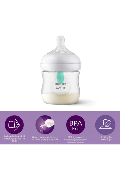 Philips Avent Natural Response Anti-colic Pp Biberon 125 ml 0 Ay