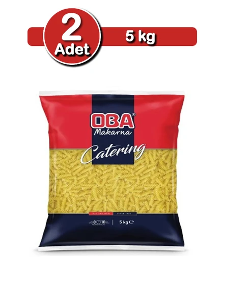 Oba Burgu Makarna 5 Kg X 2 Adet | Toplu Alım Paketi ürün görseli