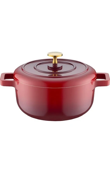 Emsan Red Royal 7 Parça Tencere Seti - Resim 5