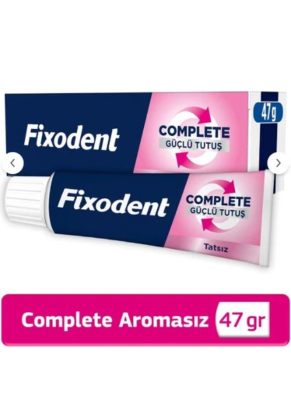 Fixodent Plus Aromasız Yapıştırıcı Krem 47gr - 1