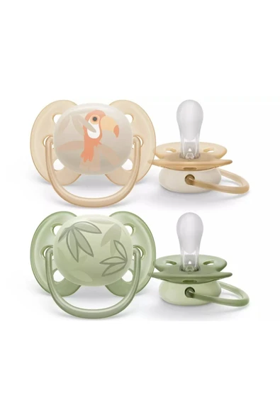 Philips Avent Ultra Soft Yumuşak 2li Emzik 0-6 Ay - SCF091/07 - 3