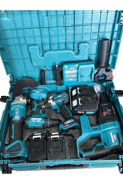 Profesyonel 4 lü Matkap set - Resim 3