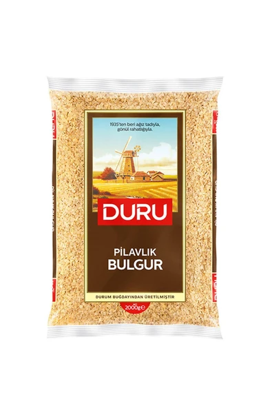 DURU PİLAVLIK BULGUR 2000 G ürün görseli