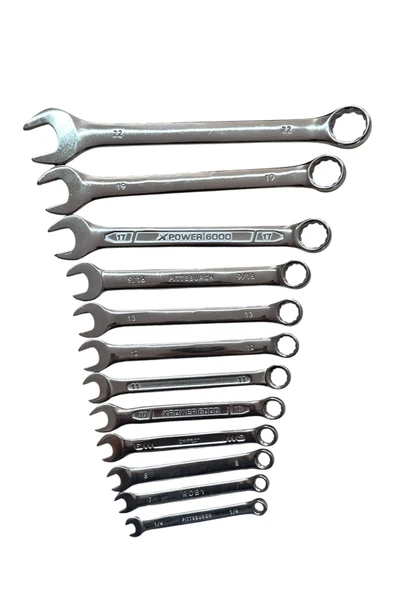 Profosyonel ağzı açık kombine anahtar takımı - Resim 3