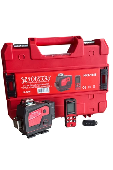 Lazer terazi+ lazer metre+ trikodan ayak 3lü set - Resim 4