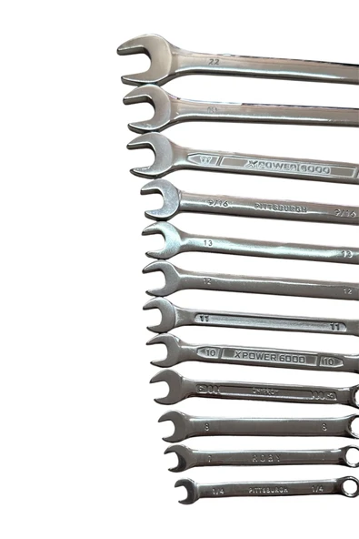 Profosyonel ağzı açık kombine anahtar takımı - Resim 4