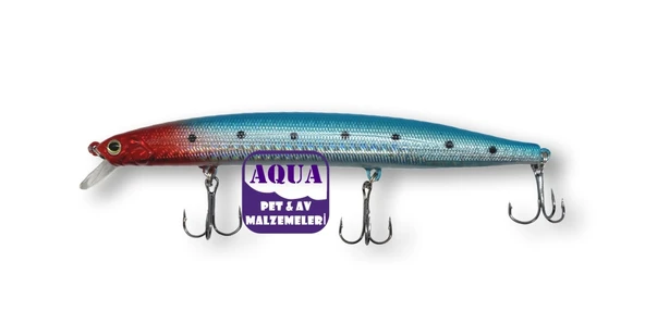 Powerex Killer 138 mm 20,4 gr 0 - 1,5m. Floating Suni Yem 3792 - 1.5 mt Dalarlı Gökkuşağı Rapala