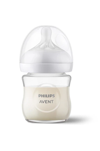 Philips Avent Doğal Tepkili Cam Biberon 0+ 120 ml