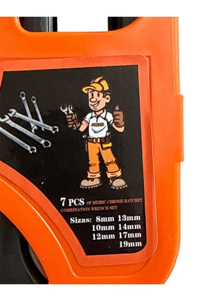 Profosyonel ağzı açık kombine anahtar takımı - Resim 4