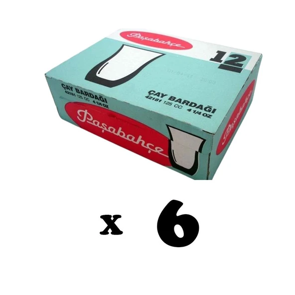 Paşabahçe Beylerbeyi Çay Bardağı 120 Cc 72'li 42181 - 2