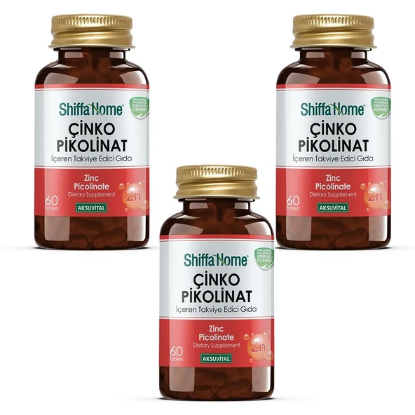 Çinko Pikolinat 60 Tablet (3 Adet) ürün görseli 1