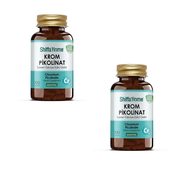 Krom Pikolinat 100 Tablet (2 Adet) ürün görseli 1