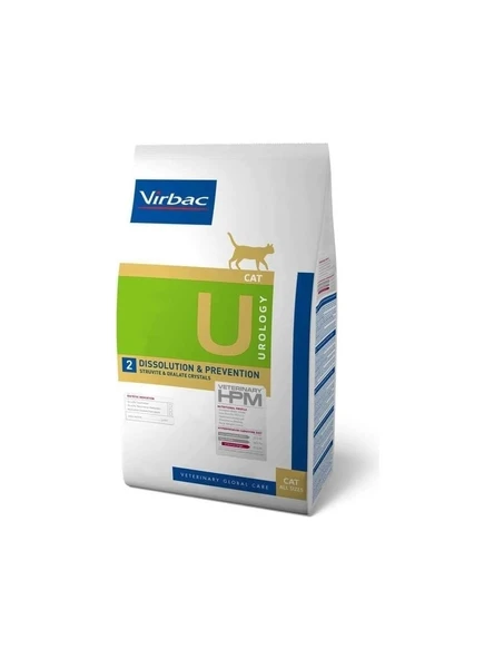 Virbac Urology 2 - Dissolution & Prevention Açık 1 Kg Kedi Kuru Maması - 1