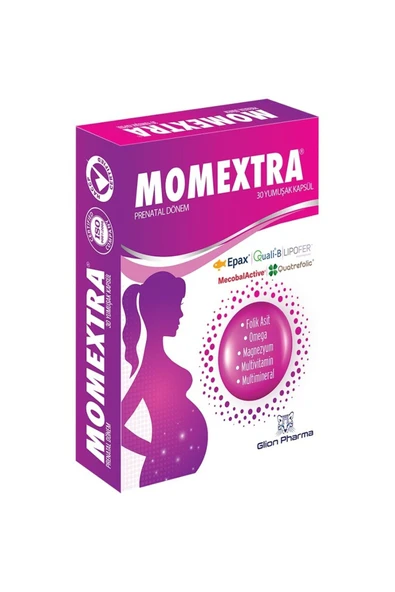 Glion Pharma Momextra 30 Yumuşak Kapsül ürün görseli 1