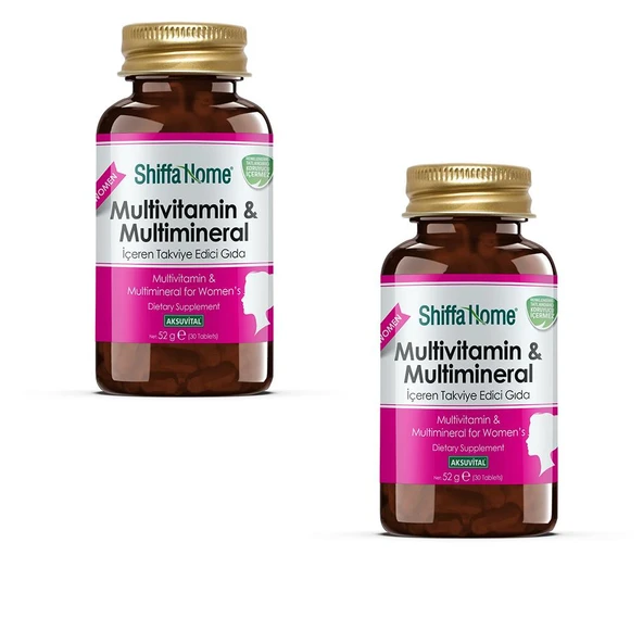Multivitamin & Multimineral Kadın 1760 Mg 30 Tablet (2 Adet) ürün görseli 1