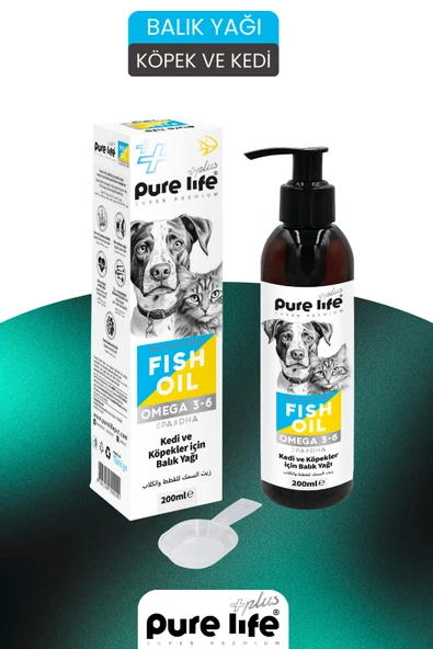 PURELIFE PLUS FISH OIL 200ML